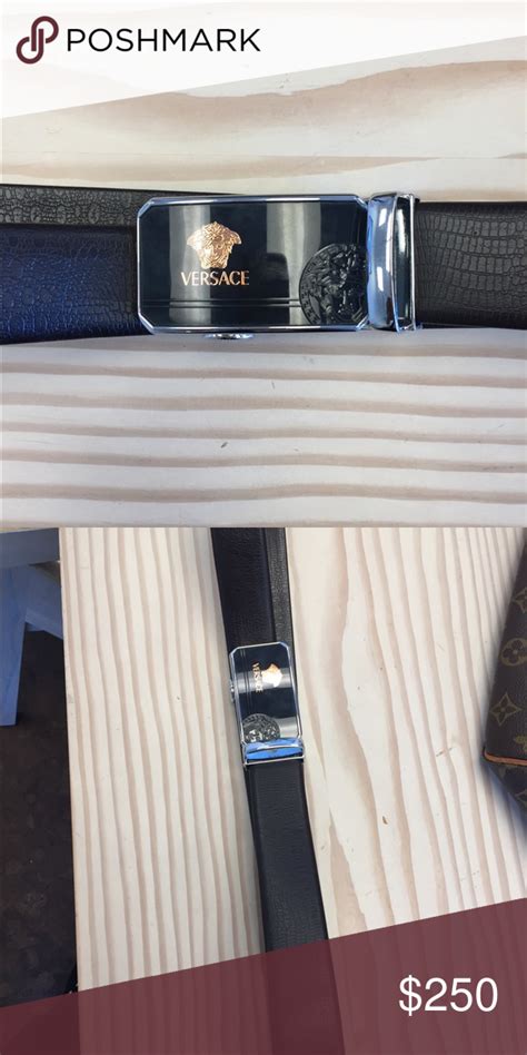 poshmark versace belt|Versace online shopping.